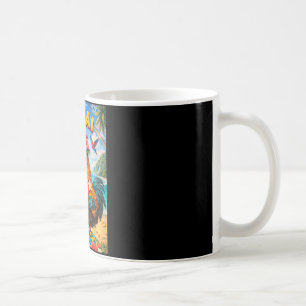 Kauai Chicken Rooster Coffee Coconut In Hawaii Mug