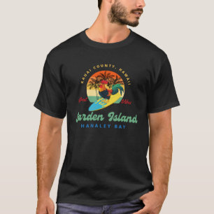 Kauai chicken rooster coffee garden island T-Shirt