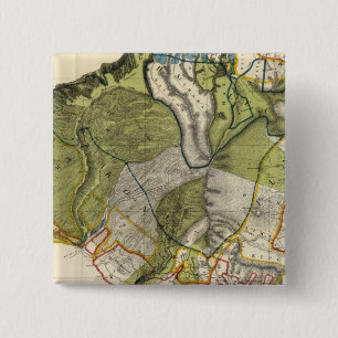 Kauai, Hawaii 15 Cm Square Badge