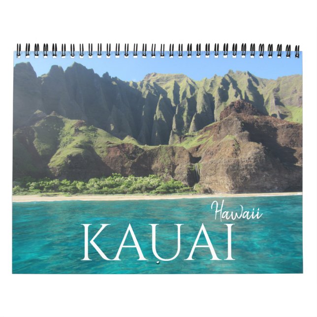 kauai hawaii 2027 calendar (Cover)