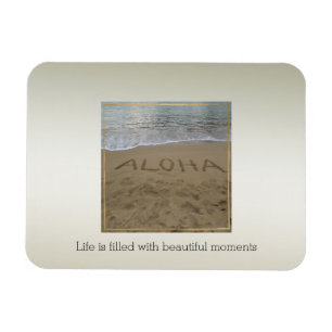 Kauai Hawaii Aloha Beach Beautiful Moments         Magnet