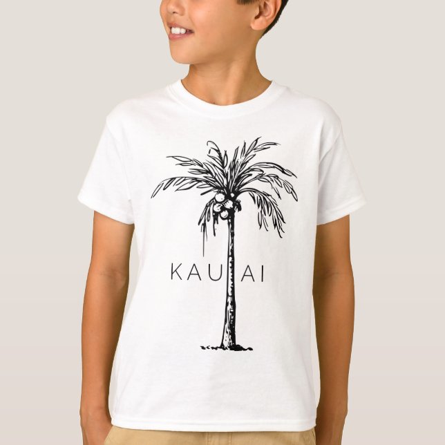 Kauai Hawaii ALOHA from the island. Feel the Aloha T-Shirt (Front)
