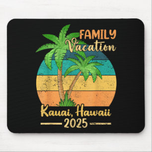 Kauai Hawaii Beach Family Vacation 2025 Summer Mouse Mat