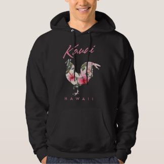 Kauai Hawaii Flower Hibiscus Chicken Lover Souveni Hoodie