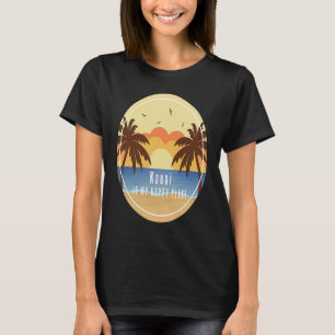 Kauai Hawaii Is My Happy Place Fun Beach Vacation T-Shirt