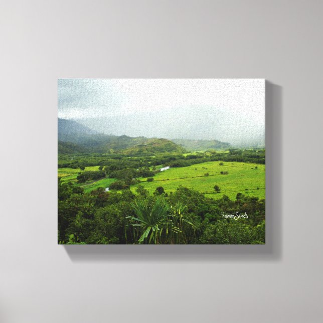 Kauai, Hawaii Landscape Scene Canvas Print (Front)
