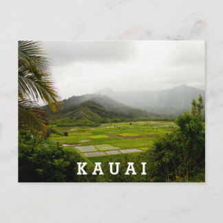 Kauai, Hawaii Landscape Scene Postcard