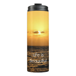 Kauai Hawaii Sunset (my photography) Thermal Tumbler