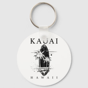 Kauai Hawaii Surf Vintage Surf Surfer Key Ring