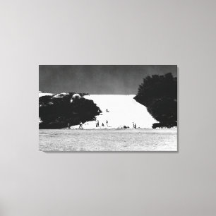 Kauai, Hawaii - View of Barking Sands Canvas Print