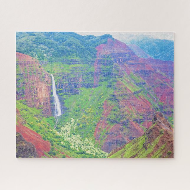 Kauai, Hawaii - Waimea Canyon - 16x20 - 520 pcs. Jigsaw Puzzle (Horizontal)