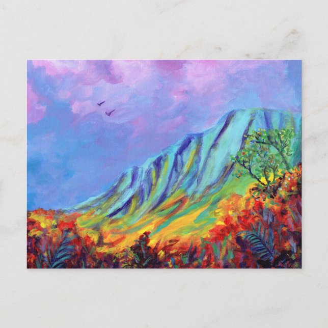 Kauai Kalalau Valley Postcard (Front)