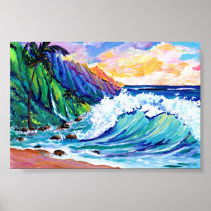 Kauai Na Pali Coast  Poster