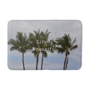Kauai Palm Trees (photo taken by me) Bath Mat