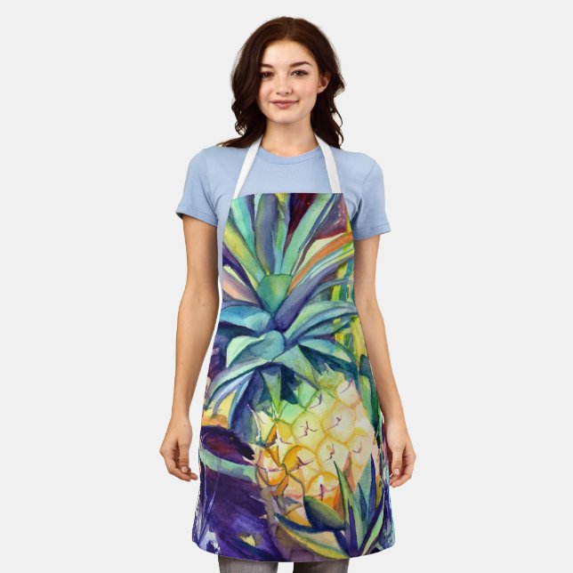 Kauai Pineapple Kitchen Apron (Worn)