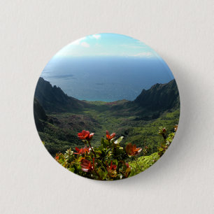 Kauai’s Na Pali Coast 6 Cm Round Badge