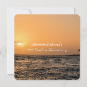 Kauai Sunset Invitation