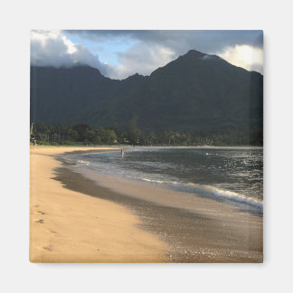 Kauai Surf Co. Hanalei Beach Refrigerator Magnet