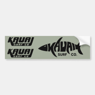 Kauai Surf Co. Sticker Set