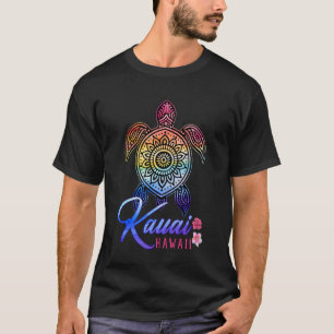 Kauai Tie Dye Sea Turtle T-Shirt Hawaii Beach Vaca