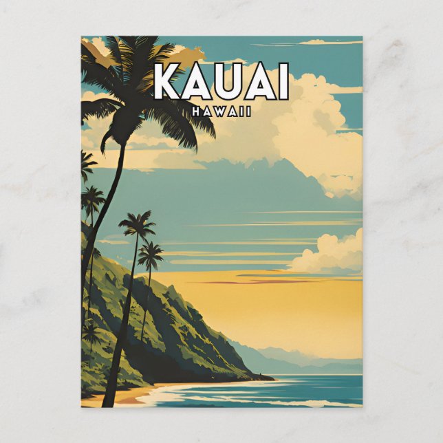 Kauai Travel Postcard (Front)