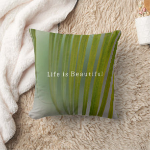 Kauai Tropical Green Leaves (photo taken by me) Cushion