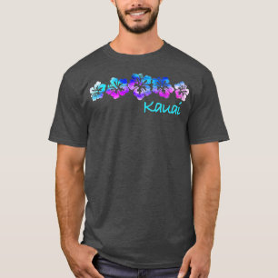 Kauai Vintage  Hibiscus Flower  T-Shirt