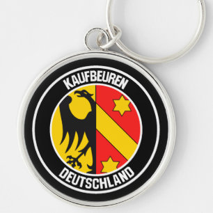 Kaufbeuren Round Emblem Key Ring