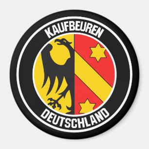 Kaufbeuren Round Emblem Magnet