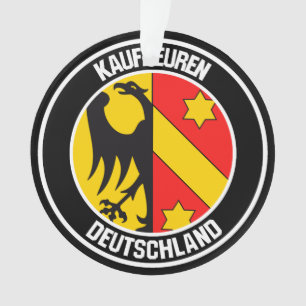 Kaufbeuren Round Emblem Ornament