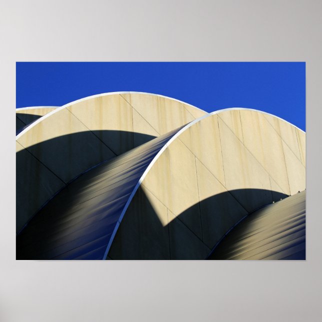 Kauffman Centre Curves and Shadows Poster (Front)