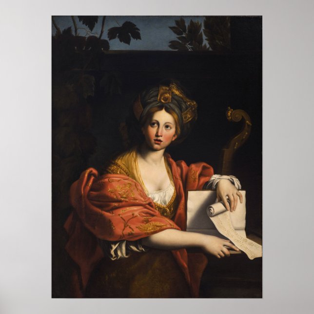 Kauffman - Cumaean Sibyl After Domenichino 1763 Poster (Front)