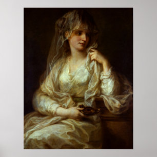 Kauffman - Portrait Of A Lady As Vestal Virgin Poster