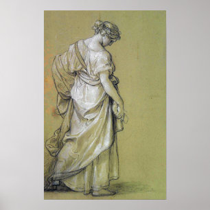 Kauffman - Study Of Standing Woman Poster