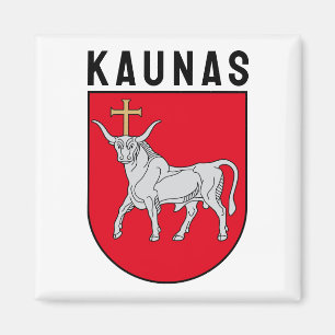 Kaunas coat of arms, Lithuania Magnet