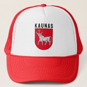 Kaunas coat of arms, Lithuania Trucker Hat