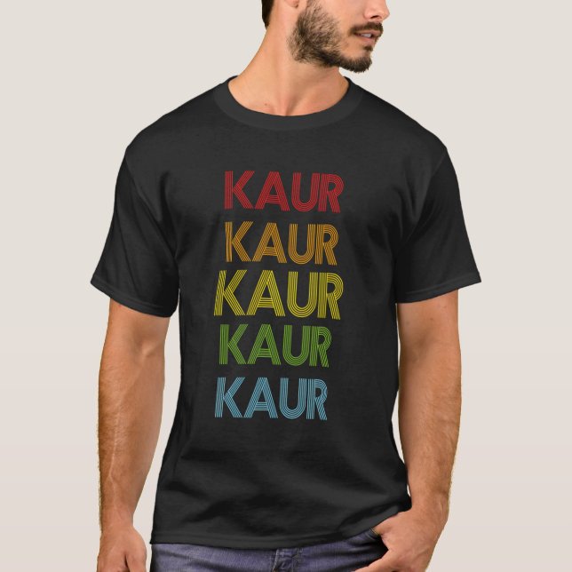 Kaur Name T-Shirt (Front)
