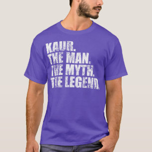 KaurKaur Family name Kaur last Name Kaur Surname K T-Shirt