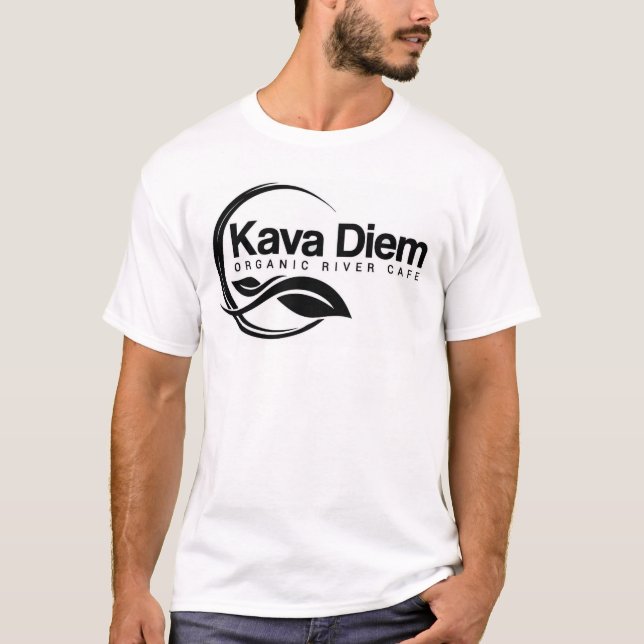 Kava Logo T-Shirt - Kava Diem Cafe (Front)