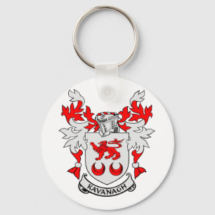KAVANAGH Coat of Arms Key Ring