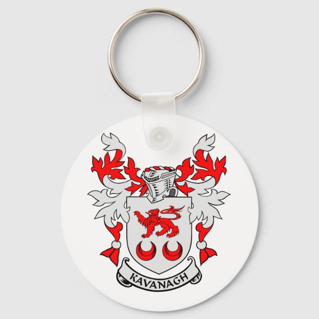 KAVANAGH Coat of Arms Key Ring (Front)