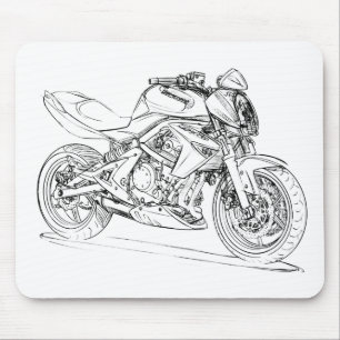 Kaw ER6n 2008 Mouse Mat