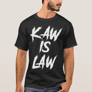 Kaw Is Law Battlehawks St. Louis Football Tailgate T-Shirt