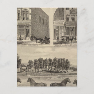 Kaw Valley Farm, Marion, and Topeka, Kansas Postcard