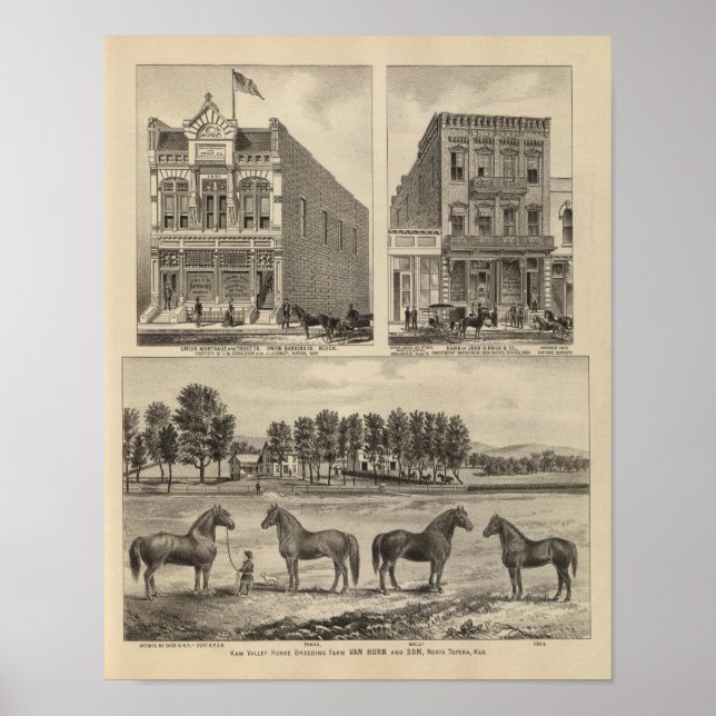 Kaw Valley Farm, Marion, and Topeka, Kansas Poster (Front)