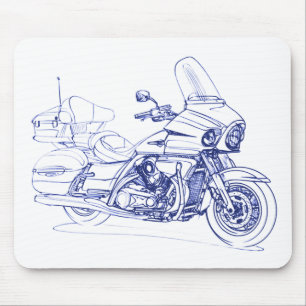 Kaw Vulcan 1700 Voyager 2011 Mouse Mat