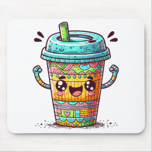 Kawai Coffee Mouse Mat