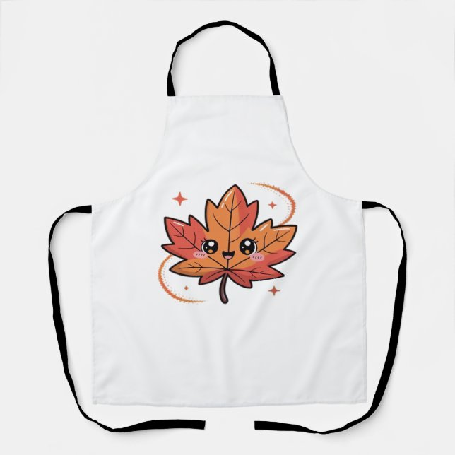 kawai leaf, Classic T-Shirt Apron (Front)