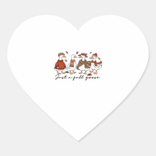 kawai leaf, Classic T-Shirt Heart Sticker