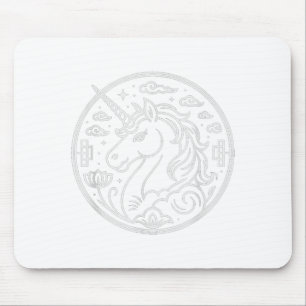 Kawaii 2026 Unicorn Year Of The Horse Fortune Ride Mouse Mat